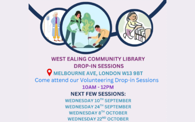 Volunteering Drop-In Sessions – Every Other Wednesday!