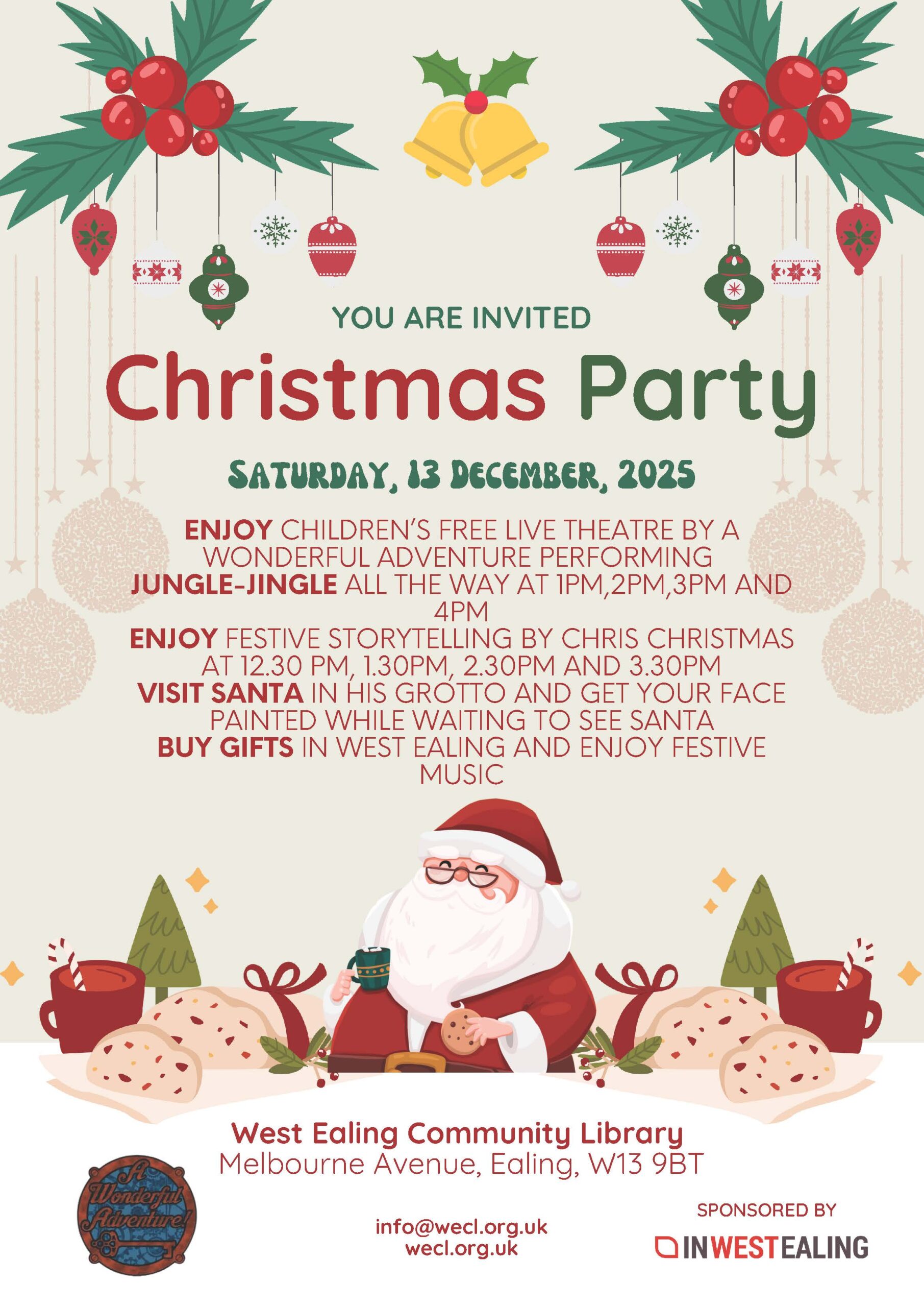 WECL – CHRISTMAS POSTER 2025
