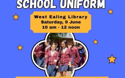 School Uniform Drop‑Off Point at West Ealing Library!👕