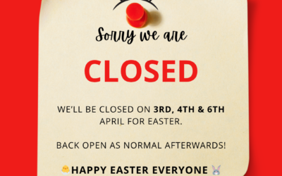 Easter Closing Notice