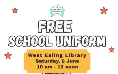 School Uniform Drop‑Off Point at West Ealing Library!👕