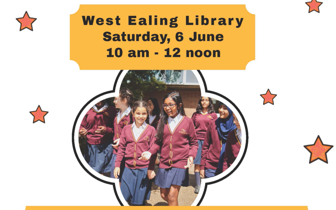 School Uniform Drop‑Off Point at West Ealing Library!