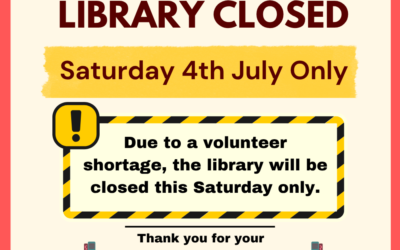 📢 Library Closure Notice